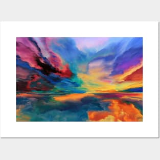 Abstract Acrylic Posters and Art